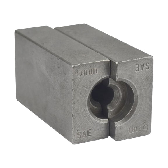 6mm SAE Brake Pipe Flaring Flare Tool Split Die Clamp FL40