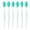 Green, variant on mdesiwst 6Pcs Silicone Nose Brush Soft Silicone Double-Sided Face Cleanser Exfoliating Blackhead Remover Gentle Skin Care Tool for Sensitive Skin Lip Care And Pore Cleaning
