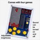 thumbnail image 5 of Kit de Juego para Proyecto de Soldadura de Consola de Juegos Pixel Game Console 51, Consola de Juegos de un Solo Chip (Producto Terminado), 5 of 5