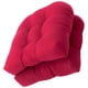 thumbnail image 5 of 2 unids Mimbre Silla Asiento Cojines Cojines en forma de U Sofá Cojines de asiento Cojines de comedor, 5 of 6