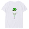 thumbnail image 4 of LSLJS T-shirt Décontracté à Col Rond et Manches Courtes Imprimé Arbre de Noël pour Femmes, 4 of 4