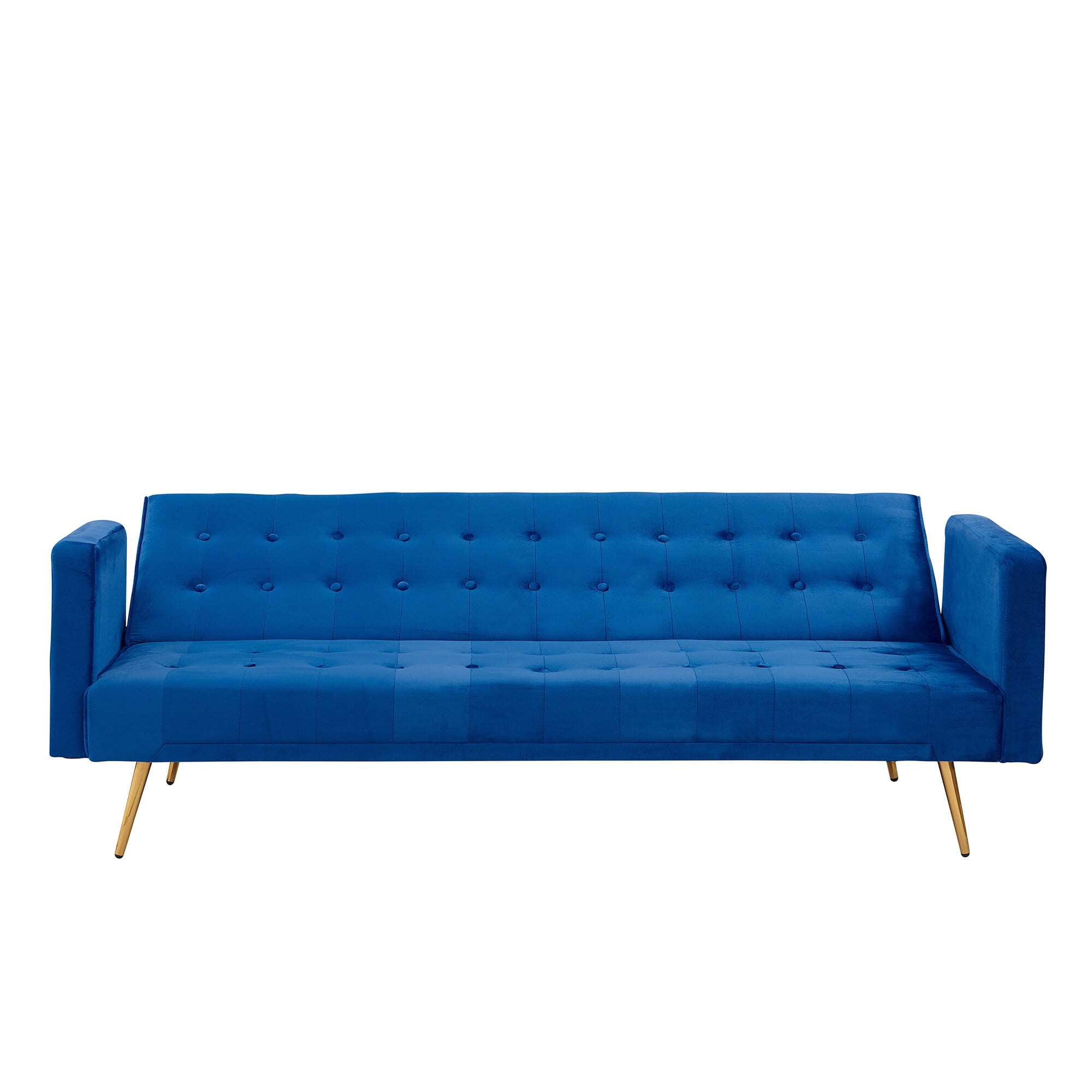 Variable bed sofa living room folding sofa Blue