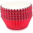 thumbnail image 4 of Standard Red Foil Cupcake Liners Muffin Baking Cups for Party and More, 100-Count, 4 of 5