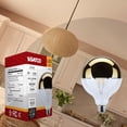 thumbnail image 4 of Satco S12546 G40 LED Gold Crown Globe Light Bulbs 8W 120V 2700K E26 Medium Base Dimmable (6 Pack), 4 of 11