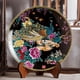 thumbnail image 2 of Platos de cerámica creativos, adornos decorativos, decoración del hogar, platos colgantes, artesanías, vitrinas para vinos, platos decorativos, 2 of 5