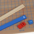 thumbnail image 2 of 1 Set Bloques de Geometría Alfabetos Numéricas áticas Juegos Educativos ños Macarena Juguetes Montessori, 2 of 8