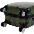 thumbnail image 5 of Rockland Safari Hardside Spinner Wheel Luggage, Camouflage, 3-Piece Set (20/24/28) 3-Piece Set (20/24/28) Camouflage, 5 of 7