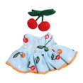 thumbnail image 2 of Mini muñeca de peluche de 15cm perfke Ropa y accesorios para muñecas con vestido y accesorio para el cabello, 2 of 9