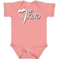 thumbnail image 3 of Inktastic Be Kind with Heart Ribbon in White Text Boys or Girls Baby Bodysuit, 3 of 5