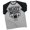 T-Shirt Heather Grey, variant on GYMISH RAGLAN Beast Mode Workout Gym T-Shirt for Men – Funny Fitness Tee, Bodybuilding Gym Shirt, Heather Grey, Small