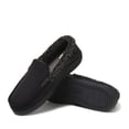 thumbnail image 6 of Dearfoams Men's Alexander Microsuede Moccasin House Shoe Slipper, 6 of 7