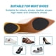 thumbnail image 3 of 4 Pairs Non-slip Shoe Pads, Self-adhesive Anti-slip Sole Sticker Protector, Silicone Non Skid Shoe Grips For High Heels, 3 of 4