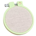 thumbnail image 3 of facefd Embroidery Frame Plastic Circle Cross-Stitch Hoop Ring Home Handmade DIY Tool, Inner diameter 12cm Color Random, 3 of 9