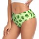 thumbnail image 2 of Balery Broccoli Vegetables Ropa Interior de Algodón para Mujer con Dibujo – Braguitas Cómodas y Elásticas, Estilo Clásico-Small, 2 of 6