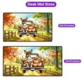 thumbnail image 5 of Hello Fall Autumn Wreath Rat Terrier Pumpkins Pickup Truck Desk Mat Full Keyboard Mouse Pad Ratty Dog Lover Large Mousepad - 13011, 5 of 5