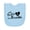 AE-Light Blue, variant on Inktastic Bestie Frenchie Newborn Bib