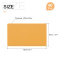 thumbnail image 2 of 40 Pack Blank Cards 30mil ID Cards for ID Badge Printer, Orange, 2 of 6