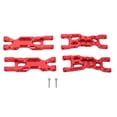 thumbnail image 4 of RC Front Rear Lower Arms, Aluminium Alloy Durable High Strength Easy Install RC Lower Suspension Arms  for LOSI Mini-T 2.0 2WD for 1/18 RC Stadium Truck Red, 4 of 8