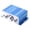 Blue, variant on Riousery 12V Mini Car Auto Amplifier Hifi Audio Music Receiver 2 Channel 40W RMS Digital Player Support CD DVD MP3 FM Radio Red - 5.12 inches / 13 cm