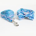 thumbnail image 2 of Collar y correa de lujo con diseño de sirena para perros, elegante collar con lazo para mascotas, collar martingala para perros, collares y correas ajustables para perros, 2 of 5