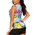 thumbnail image 3 of Lsque Sanrio Printed Workout Tank Tops for Women, Athletic Sports Tank Tops, Compression Sleeveless Dry Fit Shirts,Sleeveless Yoga Shirt-X-Large, 3 of 9