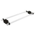 thumbnail image 6 of Clearview Collection Back to Back Shower Door Towel Bar with Twisted Accents - Antique Bronze / 24 Inch, 6 of 7