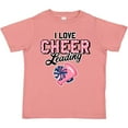 thumbnail image 3 of Inktastic I Love Cheerleading with Pom Poms and Megaphone Girls Toddler T-Shirt, 3 of 5