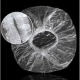 thumbnail image 2 of 100 Pieces Disposable Shower Caps Compatible Girl Women, Waterproof Shower Cap Hair Cover, Plastic Bathing Hair Cap Compatible Home Hotel Spa Hair Sal, 2 of 4