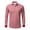 Red, variant on Mens Red Striped Shirts Slim Fit Button Down Long Sleeve Fall Spring Casual Shirts Red L