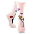 thumbnail image 3 of TeeHee Women's Wedding Cotton Crew Socks 3-Pack (Weddings), 3 of 5