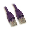 thumbnail image 2 of 3ft Cat6 Ethernet RJ45 Patch Cable, Stranded, Snagless Booted, PURPLE, 2 of 2