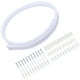 thumbnail image 4 of 1 juego de rieles flexibles para cortinas de techo, kit de rieles flexibles para cortinas., 4 of 6