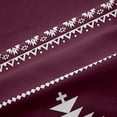 thumbnail image 5 of Erosebridal Southwestern Aztec Geometric Black Out Curtains,Western Tribal Curtains Pack of 2 (42x63 Each),Deep Red White, 5 of 7