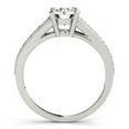 thumbnail image 4 of 14k Gold Antique Tapered Shank Diamond Engmt Ring 1 3/8 cttw SZ 7, 4 of 4