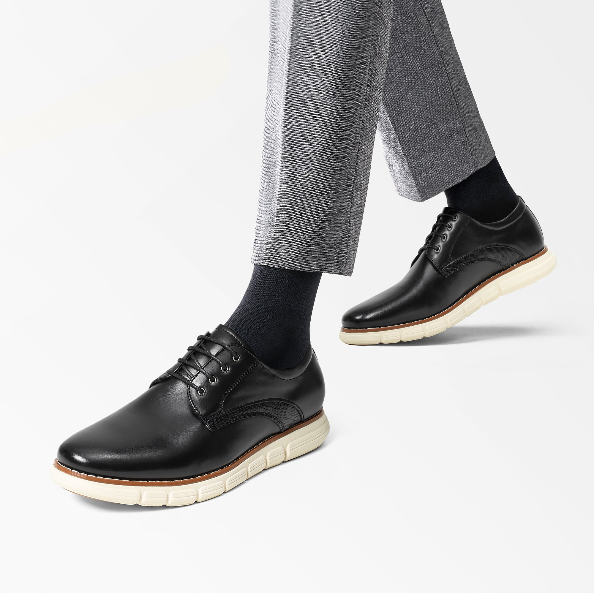 Bruno Marc Mens Dress Shoes Faux Leather Formal Oxford Shoes  display picture 3