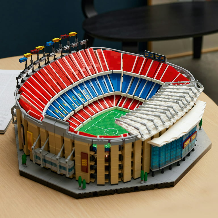Gør gulvet rent et eller andet sted studie LEGO Camp Nou – FC Barcelona 10284 Building Kit; Build a Displayable Model  Version of the Iconic Soccer Stadium (5,509 Pieces) - Walmart.com