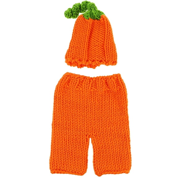 OUNONA  Pumpkin Suit Themed Design Halloween Baby Clothes Newborn