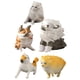 thumbnail image 1 of de Animales de 5 Uds., de Dibujos Animados, Soplan, , Perros, Adornos, Adornos de PVC, Mini Adorno de Gato para Fi, 1 of 9