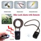 thumbnail image 3 of Scienceny Cuerda de alambre para patinete a prueba de agua IP55, bloqueo de 4 dígitos, botón de alarma de para bicicleta eléctrica, accesorio Bombillas para automóviles Scienceny VI015445-00B, 3 of 6