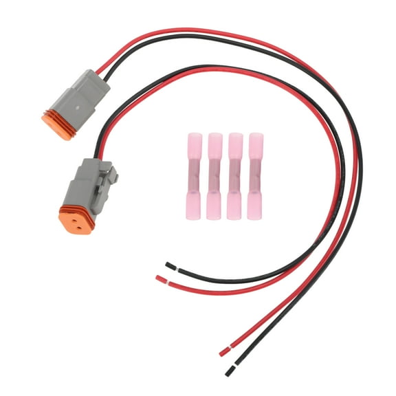 Unique Bargains No.82750741/82750743 Headlight Wiring Harness Assembly for Volvo VNL 2018–2024 Side Marker Lights Lamp Wire Harness 4 Pcs Terminals 28cm 1 Set