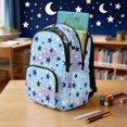 thumbnail image 3 of Bulopur Gradient Print Kids School Backpack Set 4 Pcs Breathable Waterproof Kids School Bag with Lunch Box, Pencil Case and Water Bottle Cover for Elementary Students, 3 of 7
