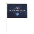 thumbnail image 2 of Drapeau de Mode Toronto Baseball Double Face à Main 5,5x8,2 Po, Polyester avec Mât en Plastique Mcp790, 2 of 7