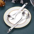 thumbnail image 3 of Inteprter Máquina para hacer albóndigas, portátil, de mano, con mango largo, espejo pulido, colgante, cocina, restaurante, cuchara, accesorios Cocina y Comedor, 3 of 6