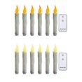 thumbnail image 4 of Velas Led Con Control Remoto, Llama Parpadeante, Paquete De 6, Decoración De Halloween, 4 of 4