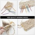thumbnail image 2 of LOVEVER 8pcs Large Eyes Yarn Needles Home Knitting Needles Aluminum Darning Needles, 2 of 5