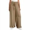 thumbnail image 7 of HAiming Womens Wide Leg Sweatpants High Elastic Waist Drawstring Pants Athletic Joggers Trousers with Pocket, 7 of 7