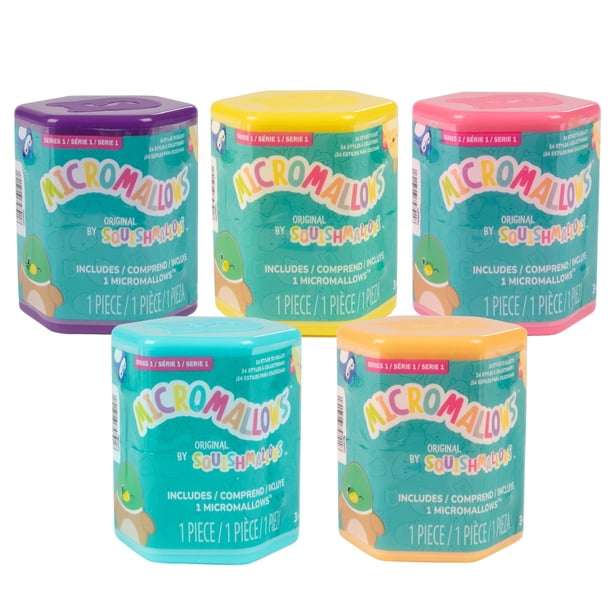 Mini Mystery de peluche Squishmallows Serie 1, paquete de 5 unidades