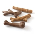 thumbnail image 3 of Dog Chew Toys Molar Teeth Clean Stick Strong Durable Bite Resistant Wooden Dog Chew Bone Toy Interactive Puppy Toy Pet Supplies (Antler,S), 3 of 7