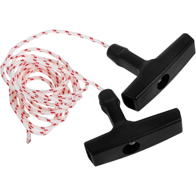 EcoNesxp 2-pack lawn mower accessories handle rope suitable for gasoline engine lawn mower handle plastic 2-pack lawn mower accessories handle rope suitable for gasoline engine lawn mower handle plas