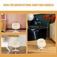 thumbnail image 3 of LITINKIMI 4Pack Chair Model Miniature Office Chair Beige ABS Versatile Application for Architectural Models, 3 of 8